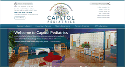 Desktop Screenshot of cappediatrics.com